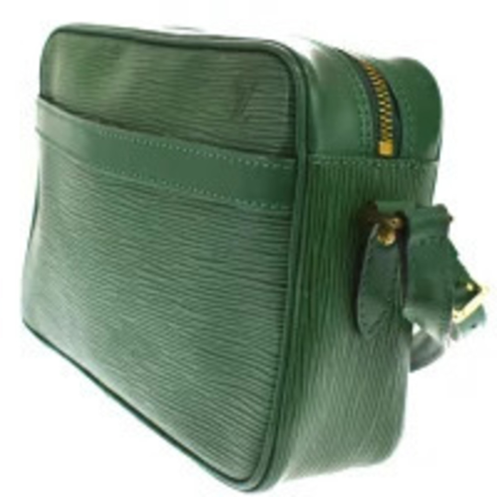 Louis Vuitton Borneo Trocadero Green Shoulder Epi Bag Leather Green
